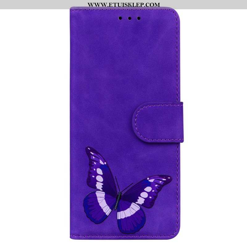 Etui Folio do OnePlus Nord CE 2 5G Dyskretny Motyl